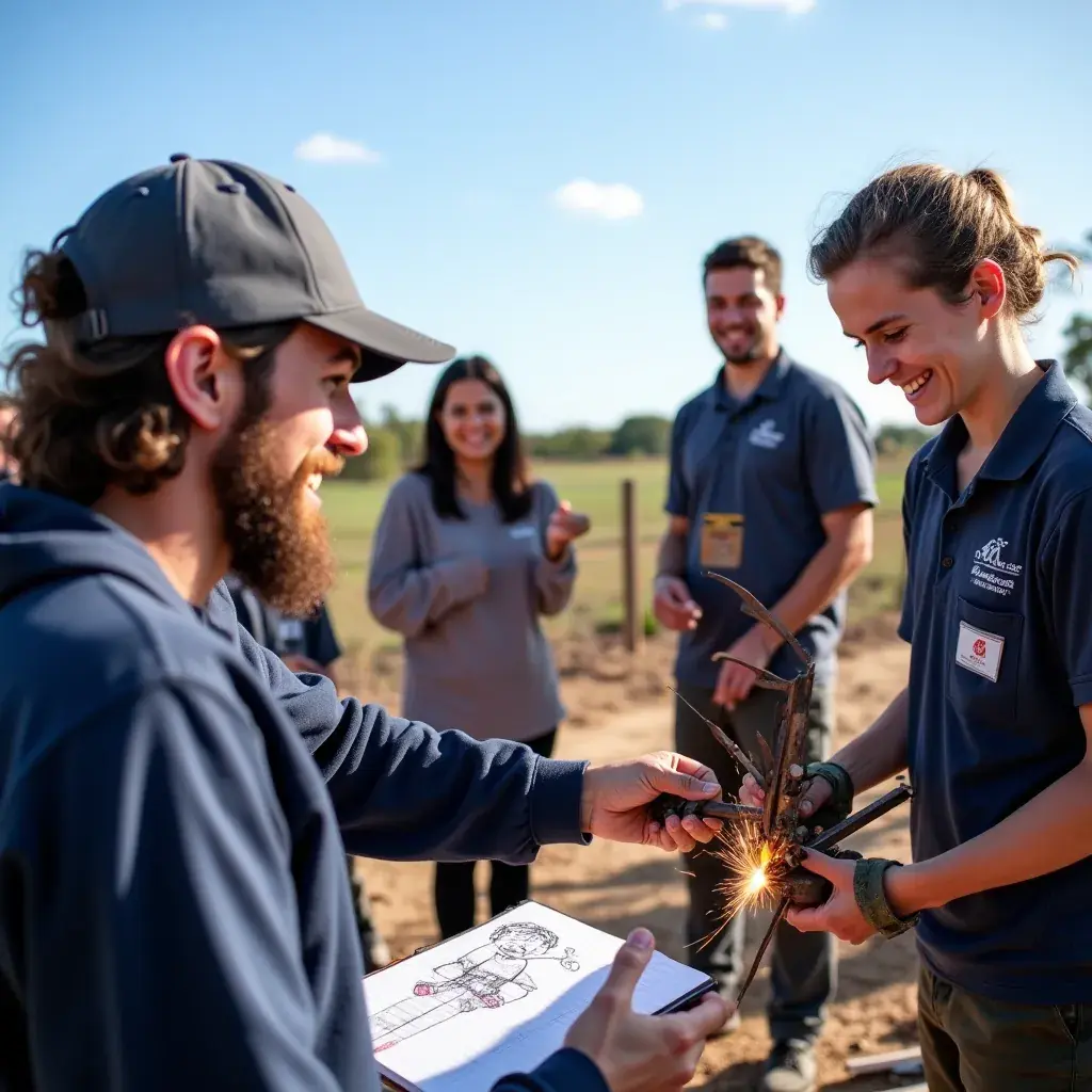 Modern office workspace